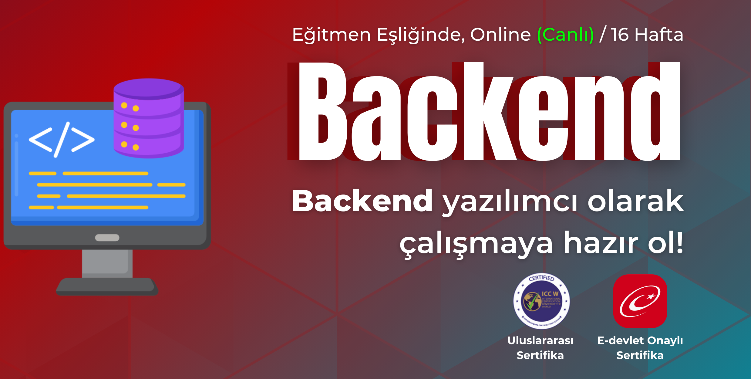 Backend Developer Eğitimi